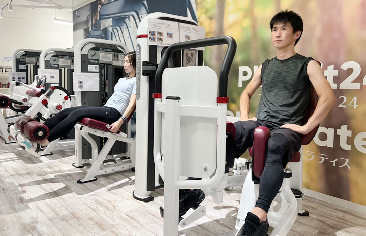 全身鍛えられるマシンラインナップ